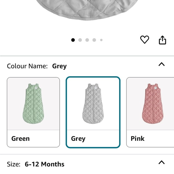 Dream land sleep sack and like new condition only used a few times - Picture 2 of 2